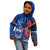 Samoa And France Rugby Kid Hoodie 2023 World Cup Manu Samoa With Les Bleus LT14 - Polynesian Pride