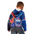 Custom Samoa And France Rugby Kid Hoodie 2023 World Cup Manu Samoa With Les Bleus LT14 - Polynesian Pride