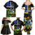 South Sea Islanders Family Matching Summer Maxi Dress and Hawaiian Shirt Kanakas With Solomon Islands Coat Of Arms LT14 - Polynesian Pride