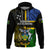 South Sea Islanders Hoodie Dress Kanakas With Solomon Islands Coat Of Arms LT14 Black - Polynesian Pride