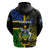 South Sea Islanders Hoodie Dress Kanakas With Solomon Islands Coat Of Arms LT14 - Polynesian Pride