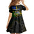 South Sea Islanders Kid Short Sleeve Dress Kanakas With Solomon Islands Coat Of Arms LT14 - Polynesian Pride