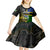 South Sea Islanders Kid Short Sleeve Dress Kanakas With Solomon Islands Coat Of Arms LT14 - Polynesian Pride