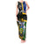 South Sea Islanders Tank Maxi Dress Kanakas With Solomon Islands Coat Of Arms LT14 Women Black - Polynesian Pride