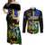 personalised-south-sea-islanders-couples-matching-off-shoulder-maxi-dress-and-long-sleeve-button-shirts-kanakas-with-solomon-islands-coat-of-arms