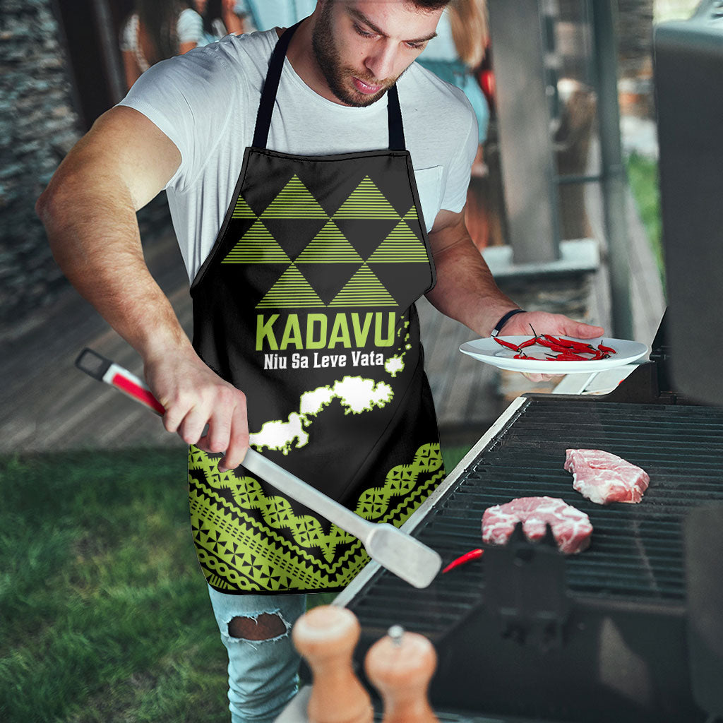 Kadavu Fiji 2026 Rugby Apron Niu Sa Leve Vata Fijian Tapa Pattern LT14 - Polynesian Pride