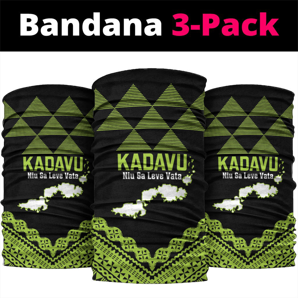 Kadavu Fiji 2026 Rugby Neck Gaiter Niu Sa Leve Vata Fijian Tapa Pattern LT14 package One Size: 25*50cm Black - Polynesian Pride