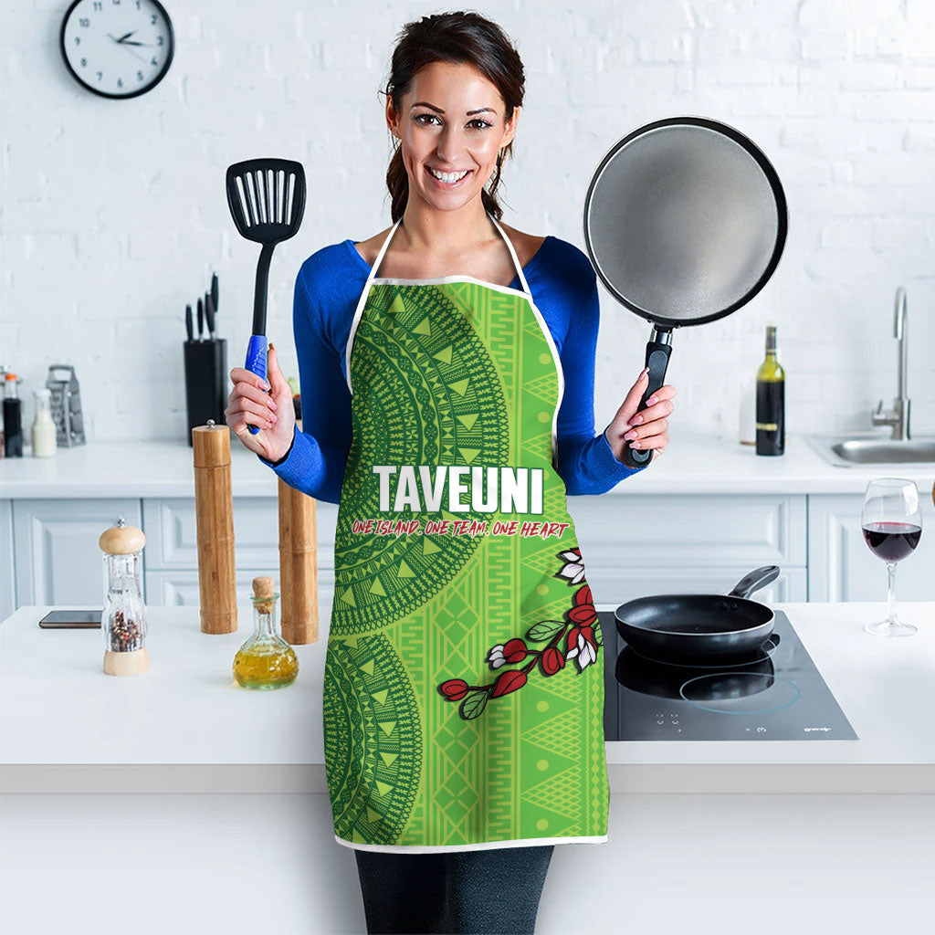 Taveuni Fiji 2026 Rugby Apron Tagimoucia Fijian Tapa Pattern LT14 - Polynesian Pride