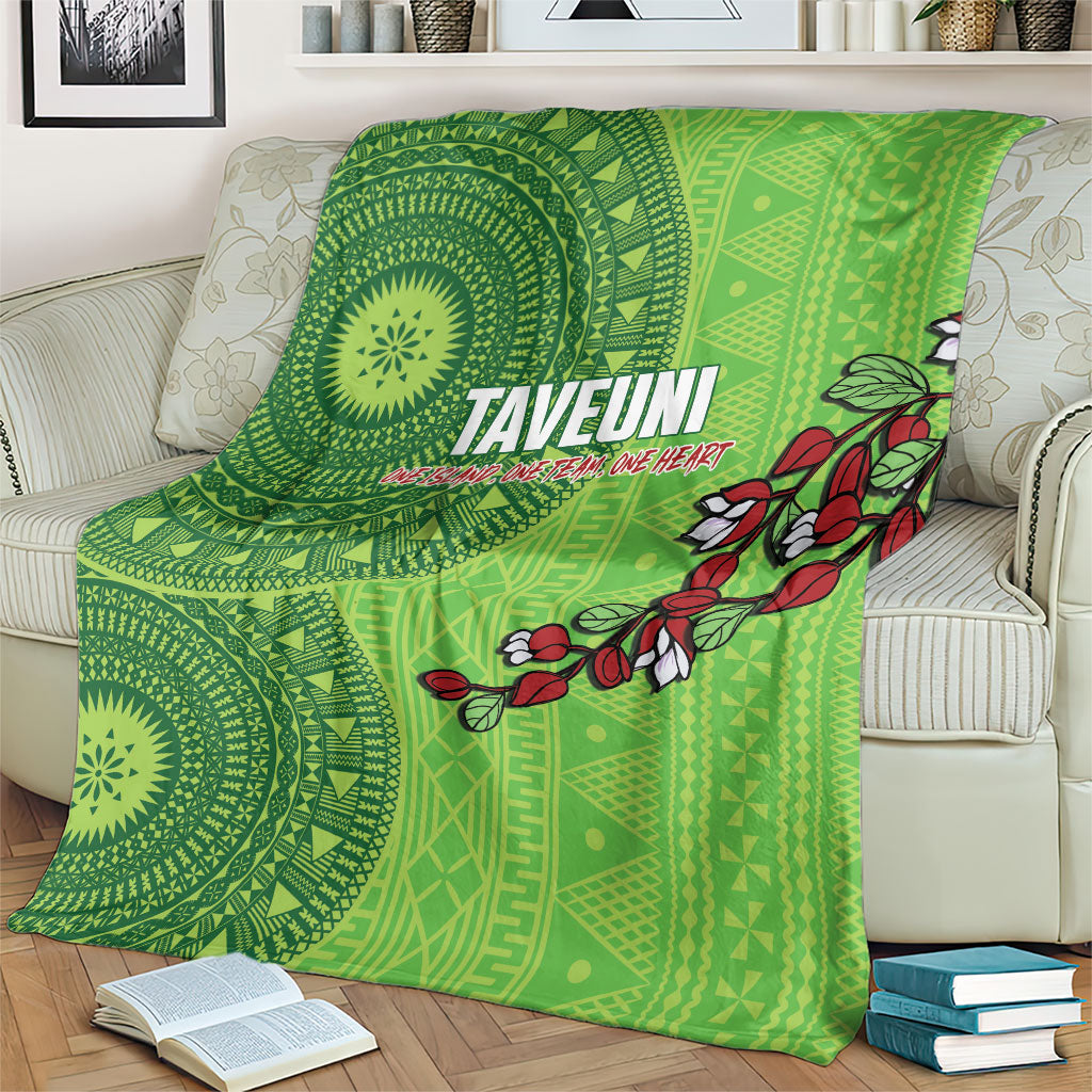 Taveuni Fiji 2026 Rugby Blanket Tagimoucia Fijian Tapa Pattern LT14 - Polynesian Pride
