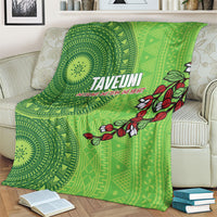 Taveuni Fiji 2026 Rugby Blanket Tagimoucia Fijian Tapa Pattern LT14 - Polynesian Pride