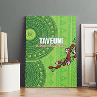 Taveuni Fiji 2026 Rugby Canvas Wall Art Tagimoucia Fijian Tapa Pattern LT14 - Polynesian Pride