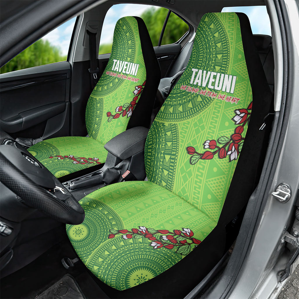 Taveuni Fiji 2026 Rugby Car Seat Cover Tagimoucia Fijian Tapa Pattern LT14 - Polynesian Pride