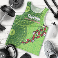 Taveuni Fiji 2026 Rugby Custom Men Tank Top Tagimoucia Fijian Tapa Pattern LT14 - Polynesian Pride