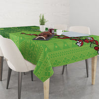 Taveuni Fiji 2026 Rugby Tablecloth Tagimoucia Fijian Tapa Pattern LT14 - Polynesian Pride