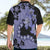 Purple Hawaii Hawaiian Shirt Tapa Cloth Mix Tropical Flowers Pastel Vibes LT14 - Polynesian Pride