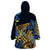 Polynesia Fabric Wearable Blanket Hoodie Polynesian Tribal With Frangipani Flowers LT14 - Polynesian Pride