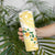 Gold And White Polynesia Plumeria Skinny Tumbler Curves Tropical Vibes