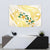 Gold And White Polynesia Plumeria Tapestry Curves Tropical Vibes