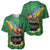 Hawaii Saint Patrick's Day Baseball Jersey Funny Leprechaun With Pot Of Gold - Polynesian Tattoo