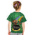 Hawaii Saint Patrick's Day Kid T Shirt Funny Leprechaun With Pot Of Gold - Polynesian Tattoo