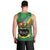 Hawaii Saint Patrick's Day Men Tank Top Funny Leprechaun With Pot Of Gold - Polynesian Tattoo