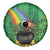 Hawaii Saint Patrick's Day Spare Tire Cover Funny Leprechaun With Pot Of Gold - Polynesian Tattoo