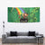 Hawaii Saint Patrick's Day Tapestry Funny Leprechaun With Pot Of Gold - Polynesian Tattoo