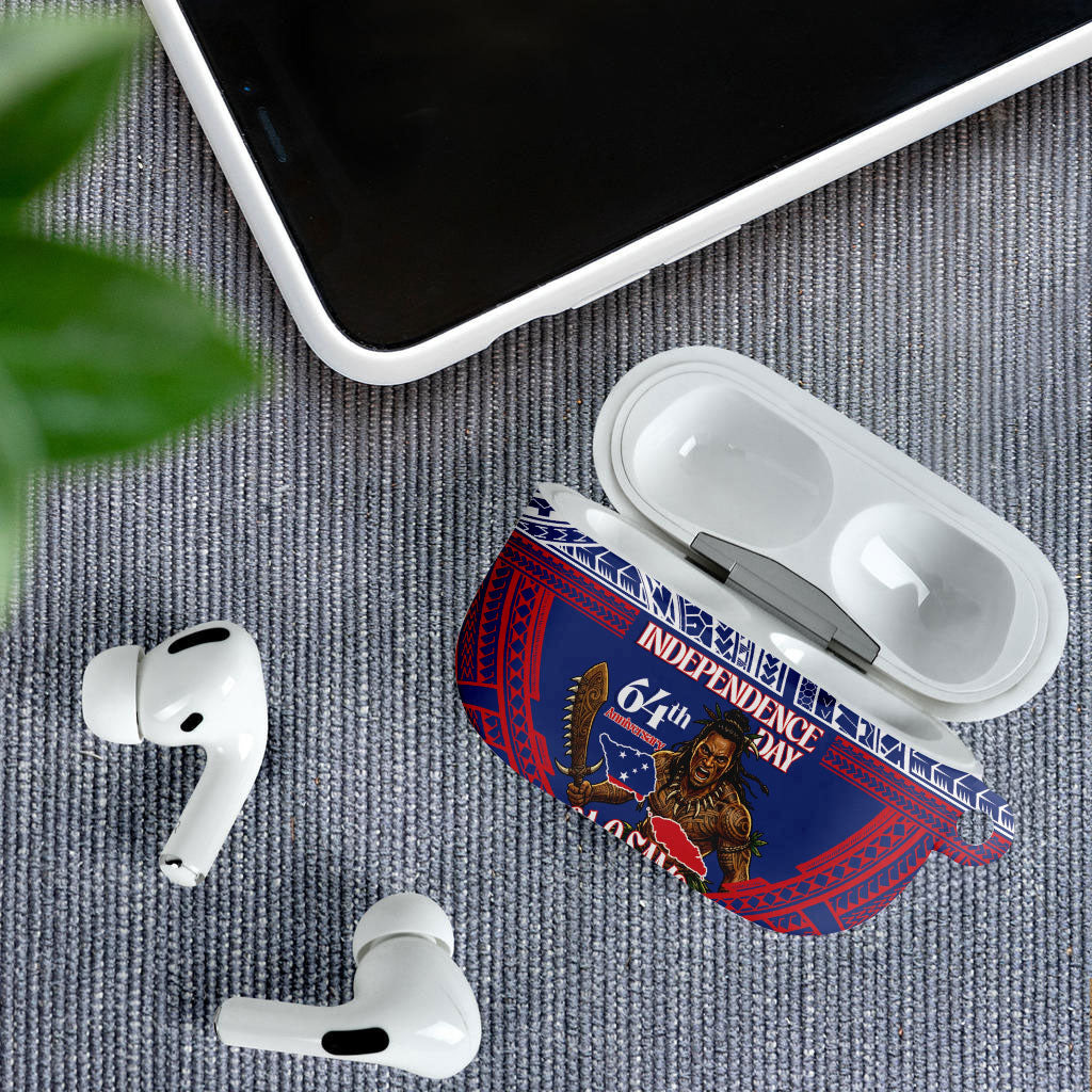 Samoa Independence Day AirPods Case 64th Anniversary Toa O Samoa LT14 - Polynesian Pride