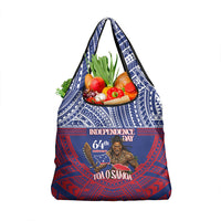 Samoa Independence Day Grocery Bag 64th Anniversary Toa O Samoa LT14 1-pack One Size Blue - Polynesian Pride