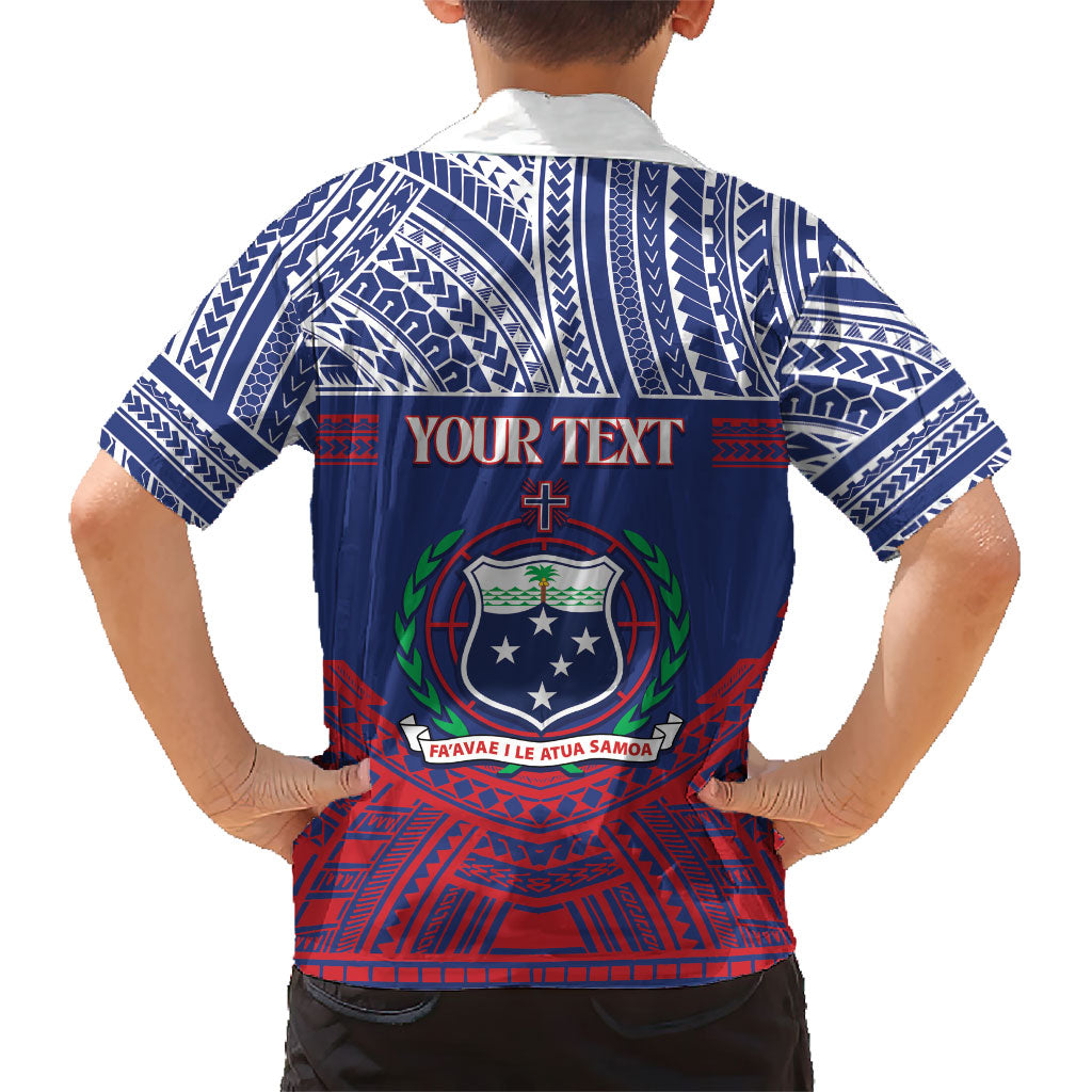 Personalised Samoa Independence Day Kid Hawaiian Shirt 64th Anniversary Toa O Samoa LT14 - Polynesian Pride