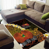 Papua New Guinea 1975 Area Rug Create Our History Inspire Our Future LT14 - Polynesian Pride