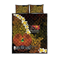 Papua New Guinea 1975 Quilt Bed Set Create Our History Inspire Our Future LT14 - Polynesian Pride
