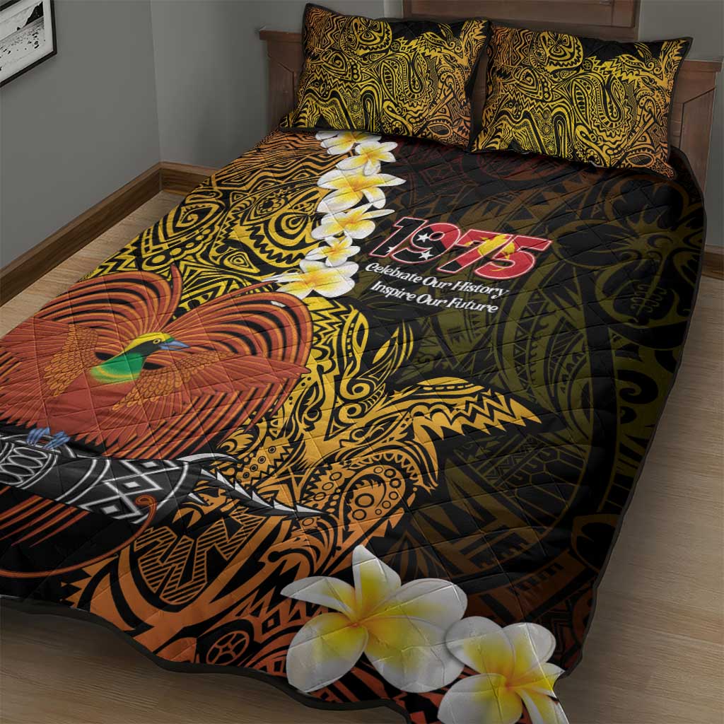 Papua New Guinea 1975 Quilt Bed Set Create Our History Inspire Our Future LT14 - Polynesian Pride