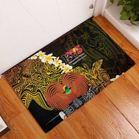 Papua New Guinea 1975 Rubber Doormat Create Our History Inspire Our Future LT14 - Polynesian Pride
