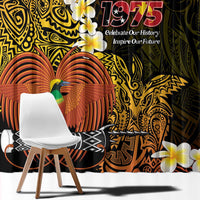 Papua New Guinea 1975 Window Curtain Create Our History Inspire Our Future LT14 - Polynesian Pride