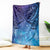 New Zealand Matariki Blanket Aotearoa Maori New Year Galaxy Maori Silver Fern