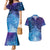 New Zealand Matariki Couples Matching Mermaid Dress and Hawaiian Shirt Aotearoa Maori New Year Galaxy Maori Silver Fern