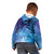 New Zealand Matariki Kid Hoodie Aotearoa Maori New Year Galaxy Maori Silver Fern