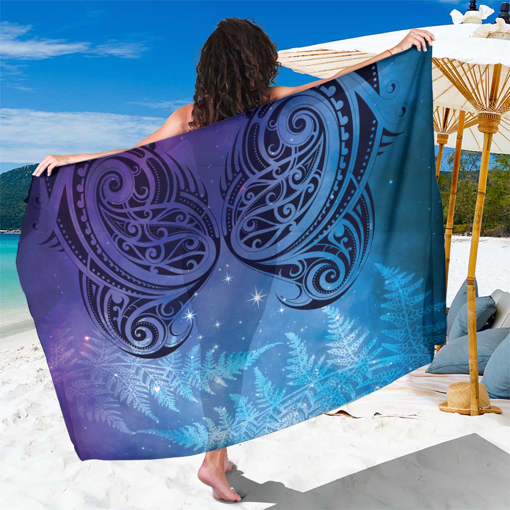 New Zealand Matariki Sarong Aotearoa Maori New Year Galaxy Maori Silver Fern