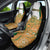 Custom Fiji And Australia Rugby Car Seat Cover Fijian Palm Tree Mix Aussie Kangaroo