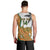 Custom Fiji And Australia Rugby Men Tank Top Fijian Palm Tree Mix Aussie Kangaroo