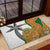 Custom Fiji And Australia Rugby Rubber Doormat Fijian Palm Tree Mix Aussie Kangaroo