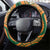 Fiji And Australia Rugby Steering Wheel Cover Fijian Palm Tree Mix Aussie Kangaroo