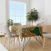 Custom Fiji And Australia Rugby Tablecloth Fijian Palm Tree Mix Aussie Kangaroo LT14 - Polynesian Pride
