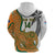 Custom Fiji And Australia Rugby Zip Hoodie Fijian Palm Tree Mix Aussie Kangaroo