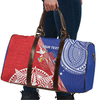 Tonga and Samoa Rugby Custom Travel Bag Ikale Tahi Manu Samoa Together LT14 - Polynesian Pride