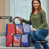Tonga and Samoa Rugby Custom Travel Bag Ikale Tahi Manu Samoa Together LT14 - Polynesian Pride