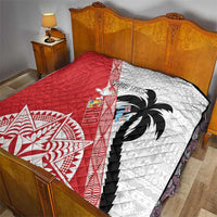 Fiji and Tonga Rugby Custom Quilt Flying Fijians Ikale Tahi Together Pacific LT14 - Polynesian Pride