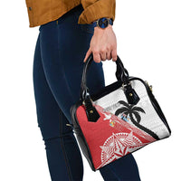 Fiji and Tonga Rugby Custom Shoulder Handbag Flying Fijians Ikale Tahi Together Pacific LT14 - Polynesian Pride