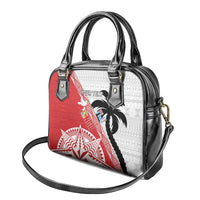 Fiji and Tonga Rugby Custom Shoulder Handbag Flying Fijians Ikale Tahi Together Pacific LT14 - Polynesian Pride